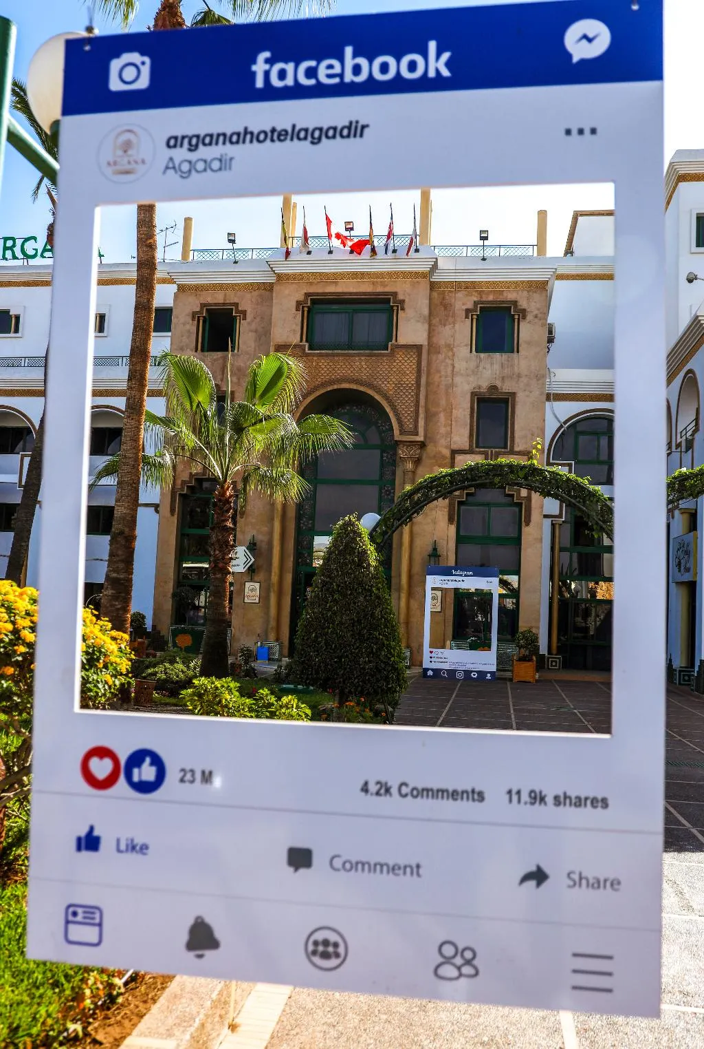 General view, Hotel Argana, Agadir