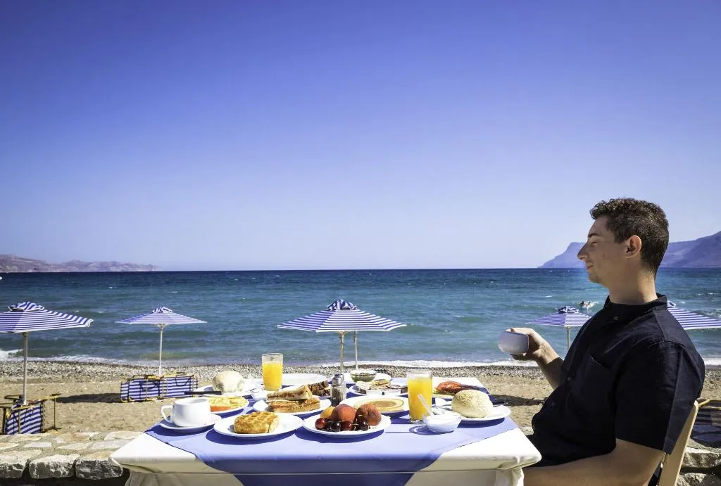 Restaurant, Galini Beach Hotel, Crete