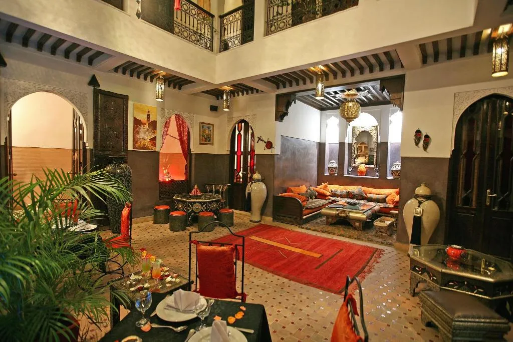 Lobby, Riad La Porte Rouge By La Siredrah, Marrakech