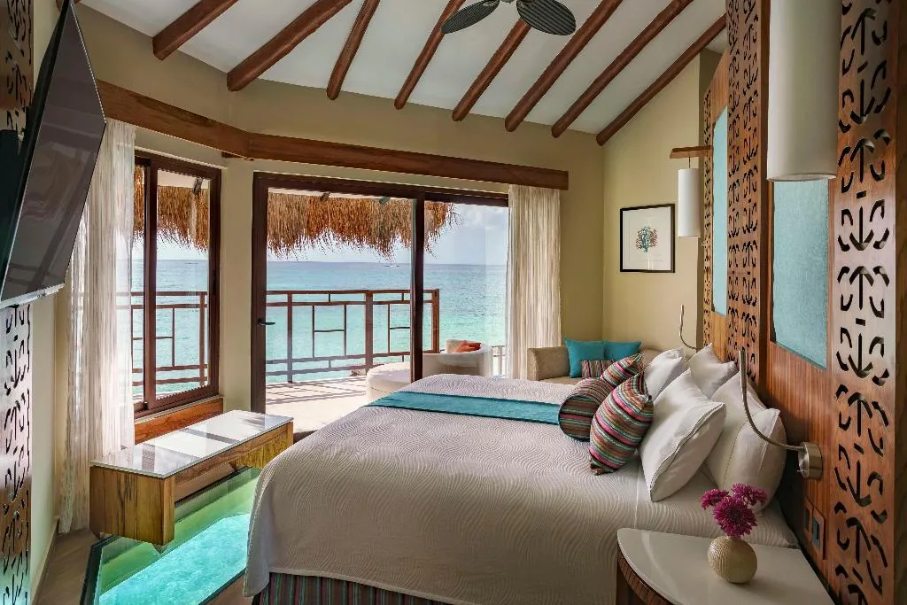 Room, Palafitos Overwater Bungalows El Dorado Maroma Al, Playa Del Carmen