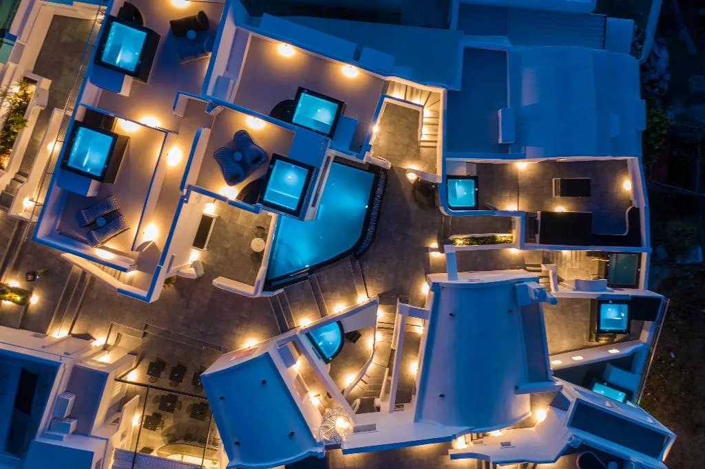 General view, Sole D'Oro Luxury Suites, Santorini