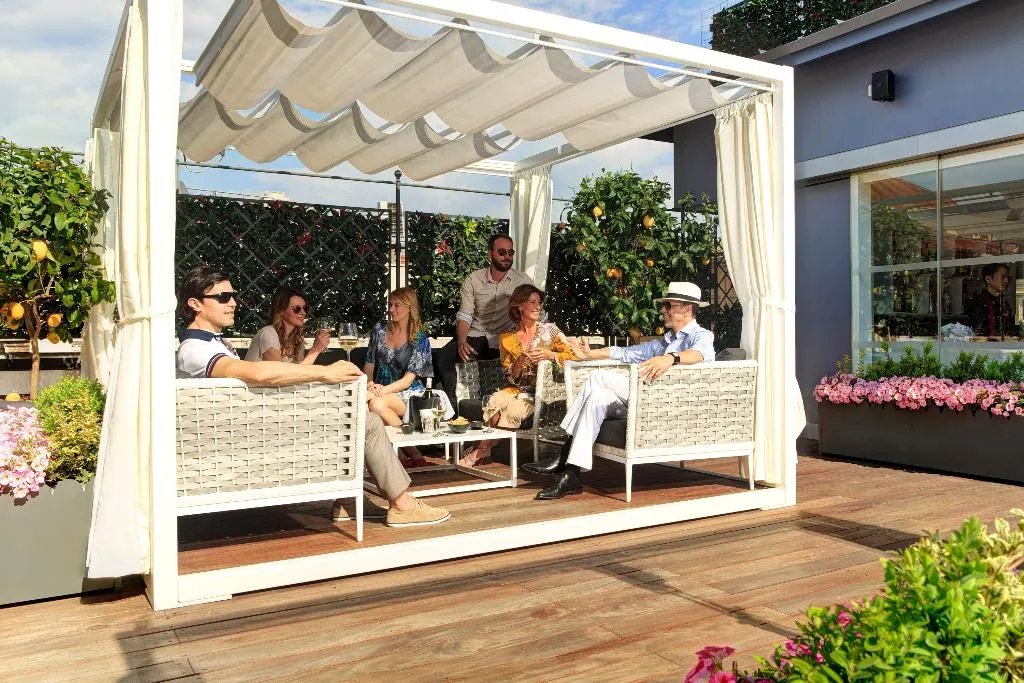 Terrace, iQ Hotel Roma, Rome