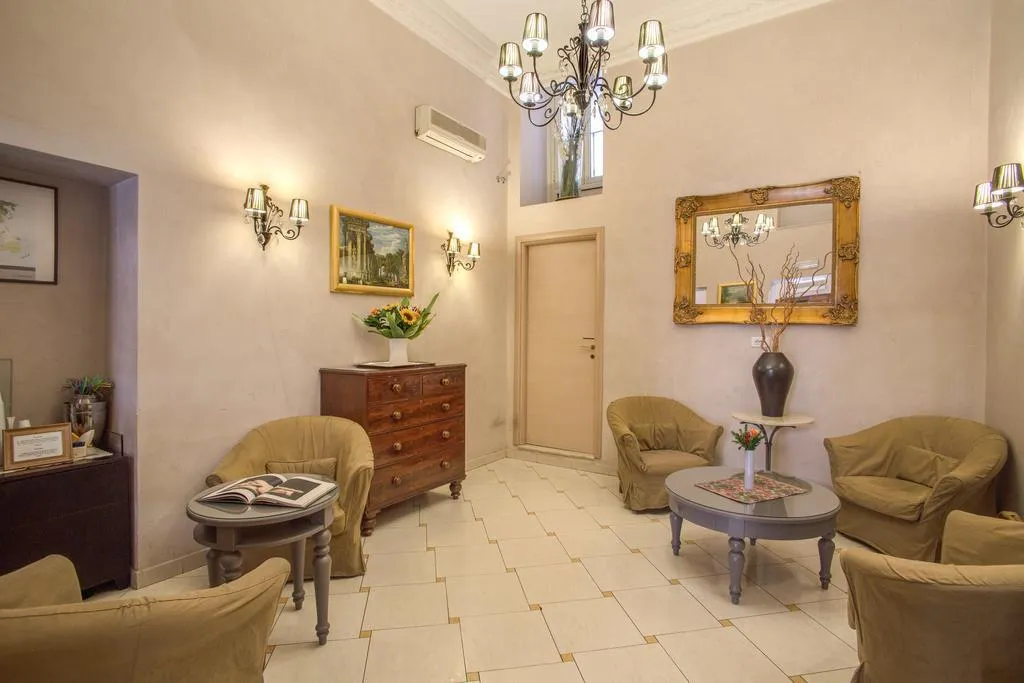 Lobby, Hotel Caravaggio, Rome