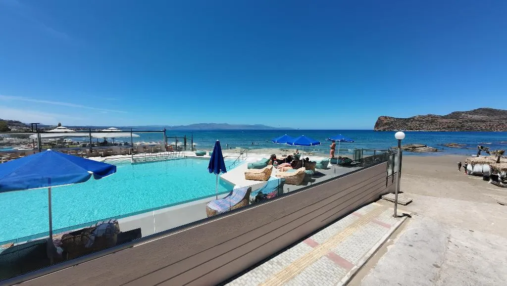 Pool, Chrispy Beach Resort, Crete
