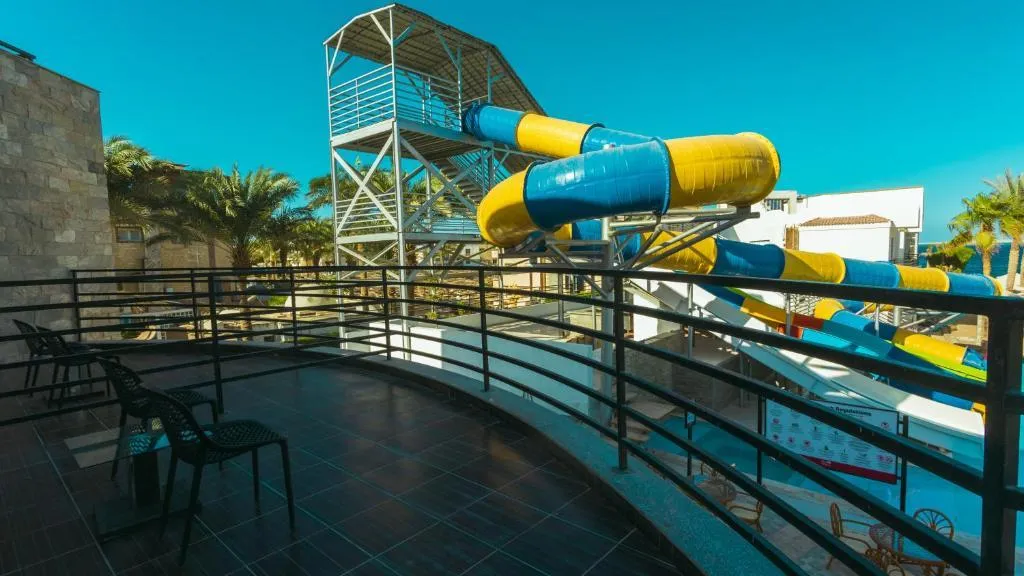 Terrace, La Rosa Waves Beach Resort And Aqua Park, Red Sea Riviera