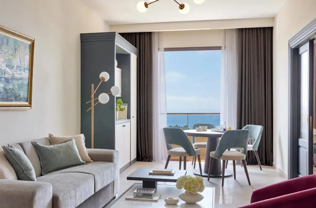 FAMILY ROOM SEA VIEW TWO BEDROOMS Room, Pomegranate Wellness Spa Hote, Halkidiki