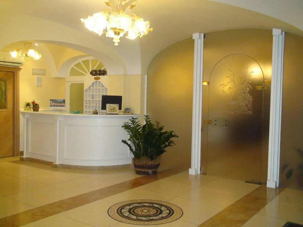 Lobby, Hotel Villa Franca, Naples
