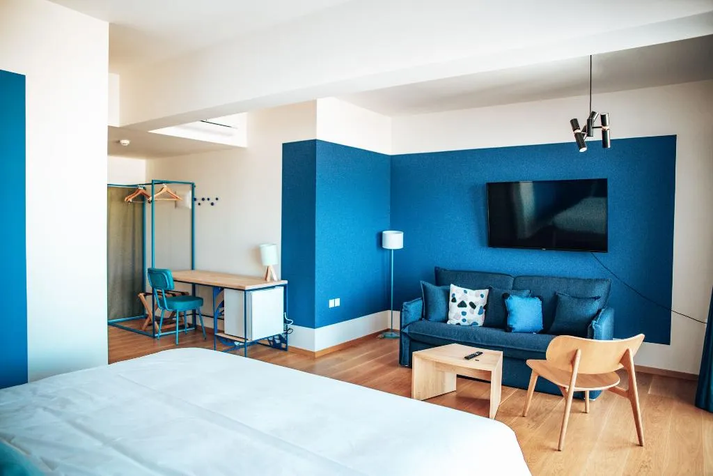 SUITE KING SIZE BED Room, Selina Theatrou Athens, Athens