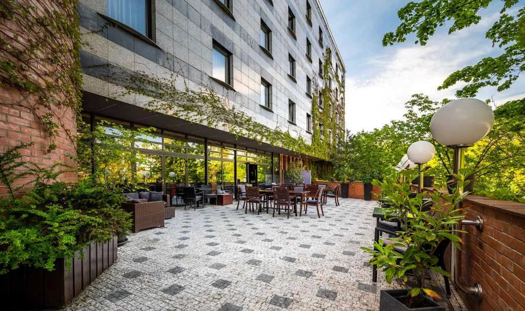 Terrace, Expo Hotel Prague, Prague