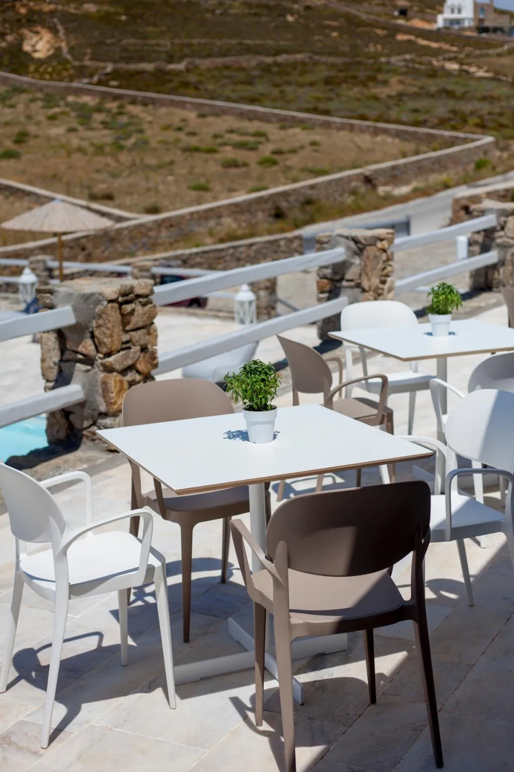 Terrace, Senses Luxury Villas & Suites, Mykonos