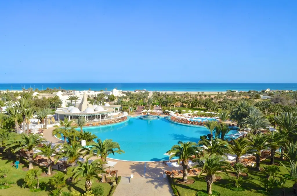 General view, Royal Garden Palace, Tunisia