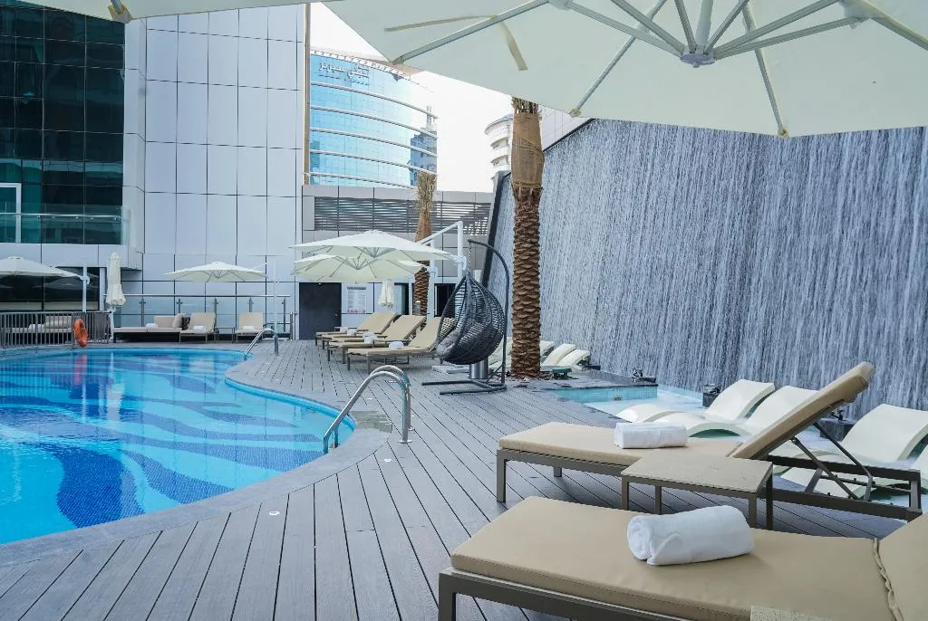 Pool, Al Khoory Sky Garden Hotel, Dubai