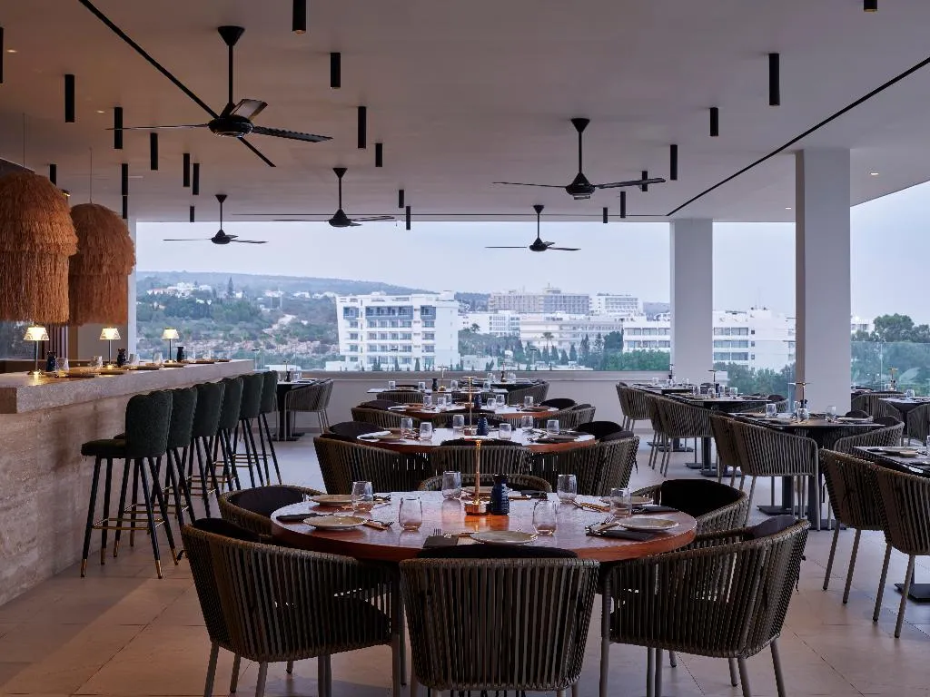 Restaurant, Atlantica Sancta Napa Resort, Cyprus