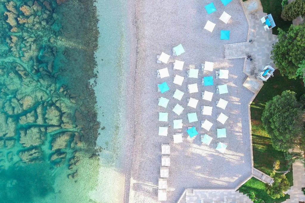 Beach, Valamar Parentino Hotel, Istria
