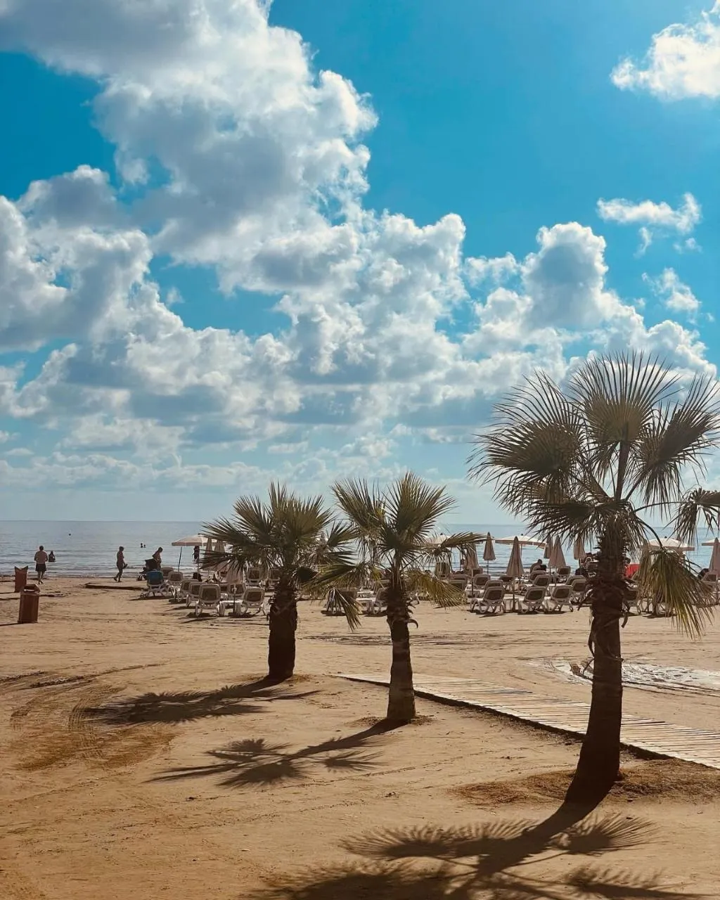 Beach, The Ciao Stelio Deluxe Hotel, Cyprus