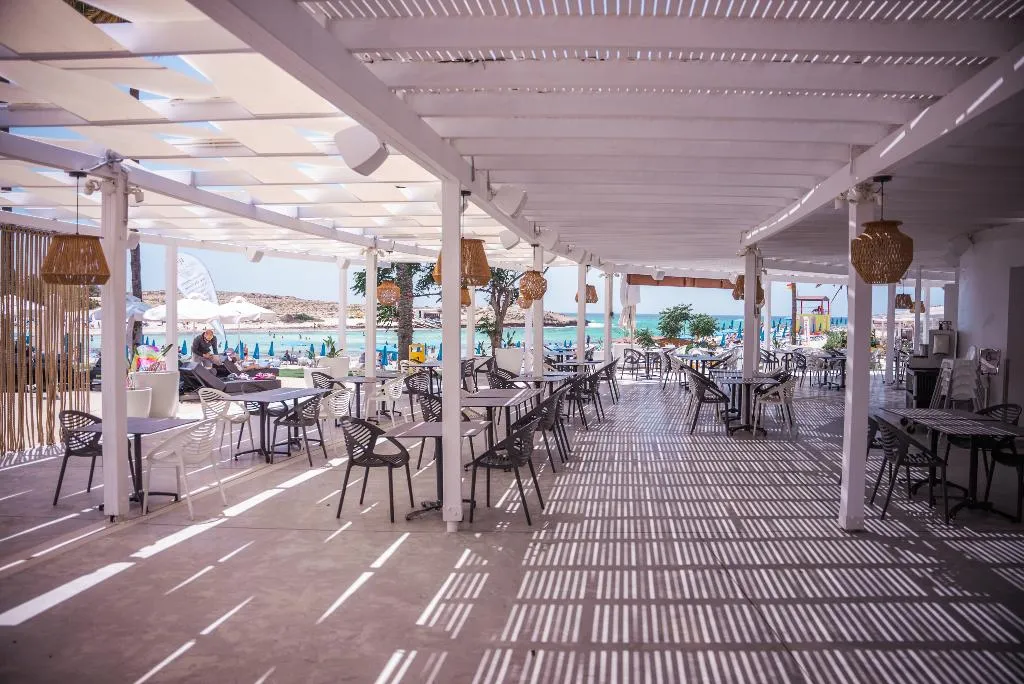 Terrace, Pavlo Napa Beach Hotel, Cyprus
