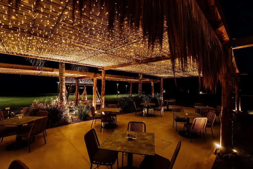 Restaurant, Cavo Zoe Seaside Hotel, Cyprus