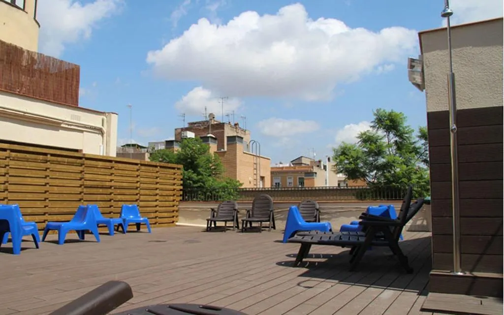 Terrace, BcnSportHostels, Barcelona