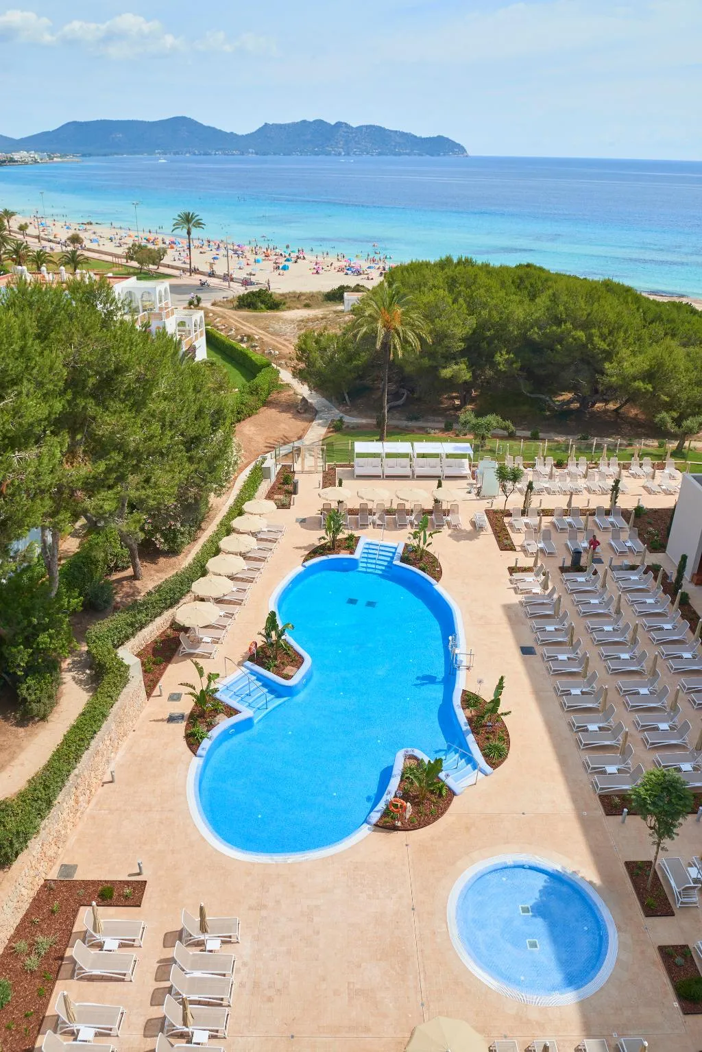 Pool, Hipotels Bahia Cala Millor Only Adults, Majorca