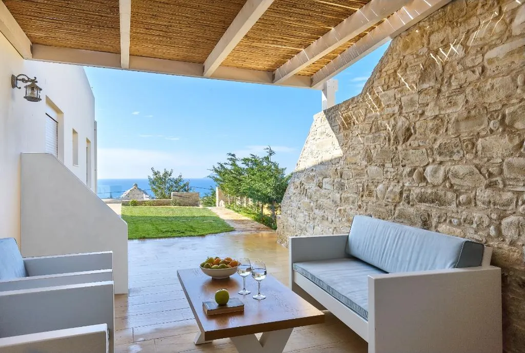 APARTMENT SUPERIOR SIDE SEA VIEW Room, Elkysti Crete Deluxe Apartments, Crete