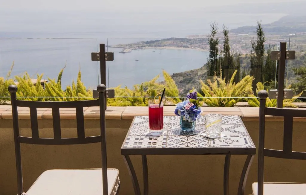 Terrace, Villa Ducale, Taormina