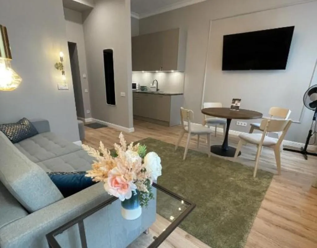 DOUBLE DELUXE WITH KITCHENETTE Room, Aparthotel Amella, Riga