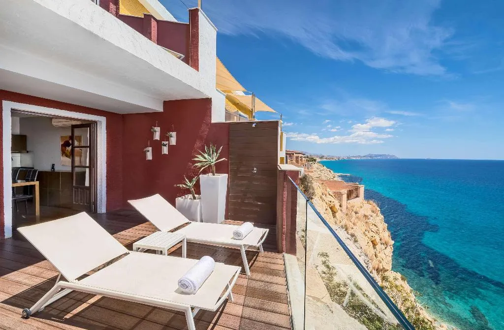 JUNIOR SUITE DELUXE SEA VIEW Room, Occidental Pueblo Acantilado, Costa Blanca