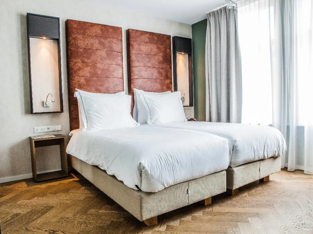 TWIN DELUXE Room, Hotel De Hallen, Amsterdam