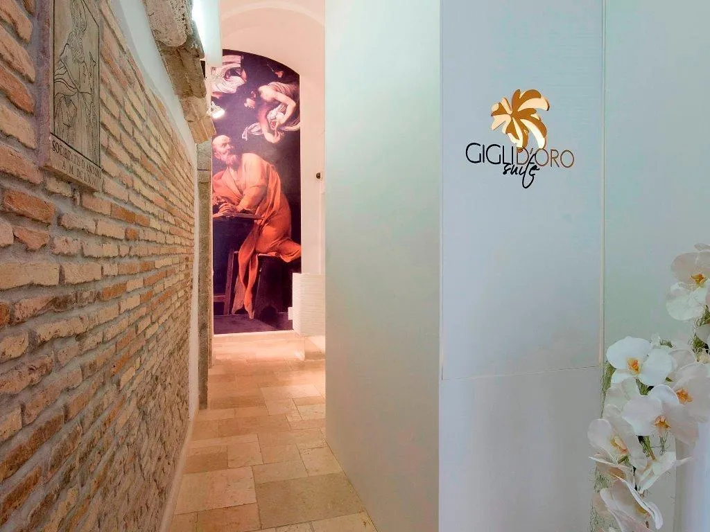 Lobby, Gigli D'Oro Suite, Rome