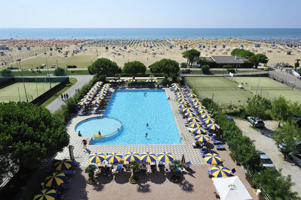 Beach, Hotel Bellevue, Venice