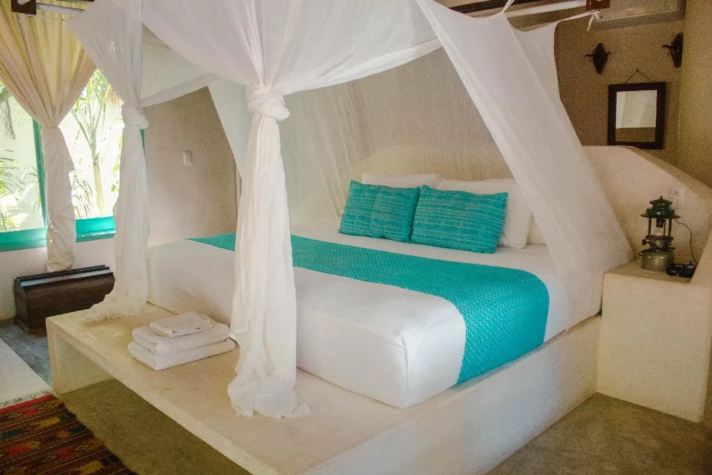 DOUBLE DELUXE GARDEN VIEW Room, Cormoran Boutique Hotel & Private Cenote Tulum, Cancun Area