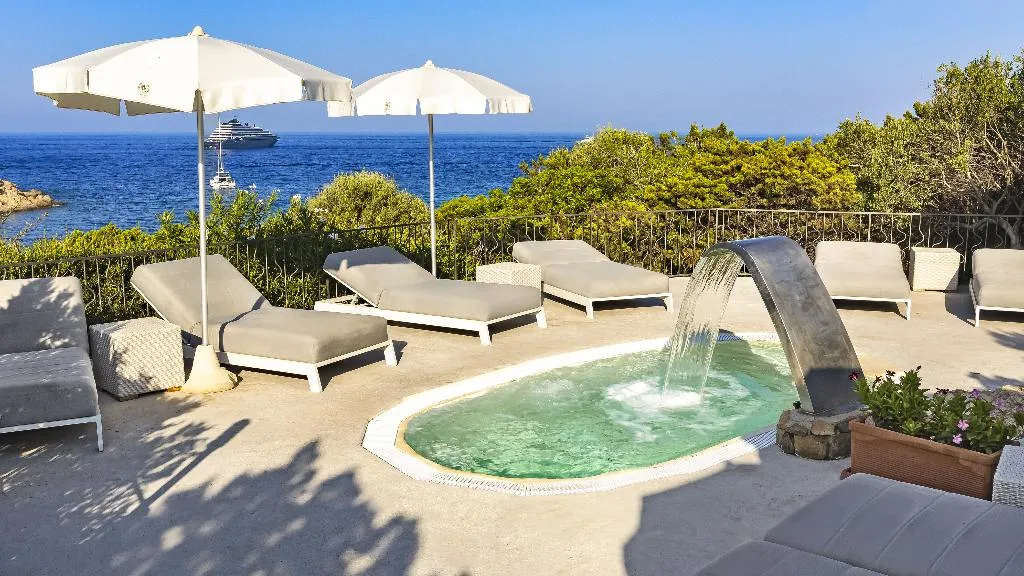 Terrace, Grand Hotel In Porto Cervo, Olbia