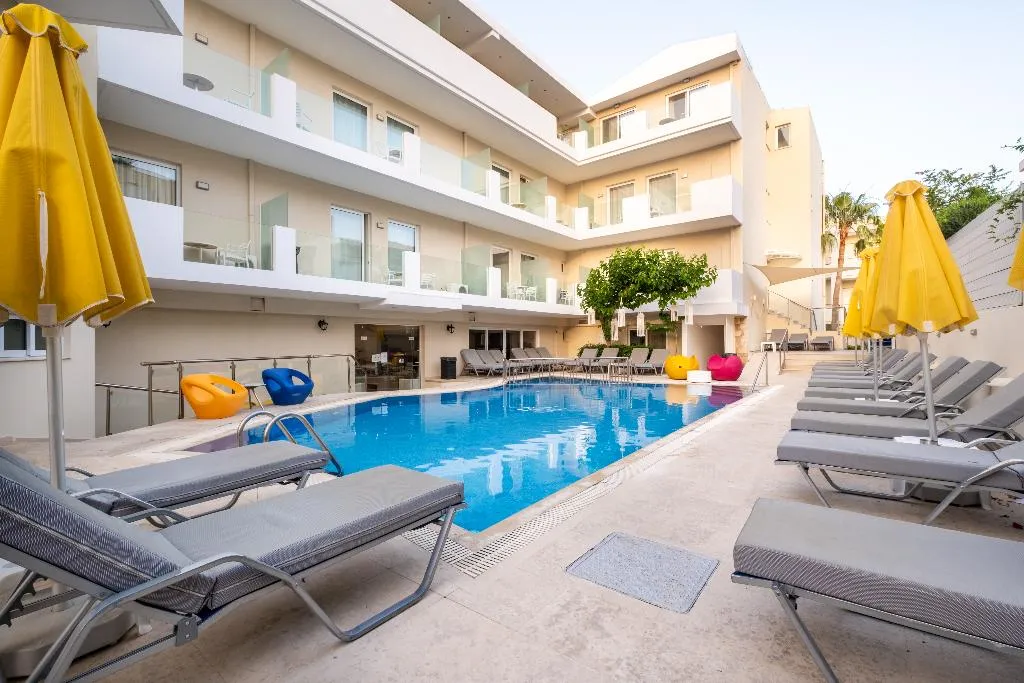 Pool, Dimitrios Beach Hotel, Crete