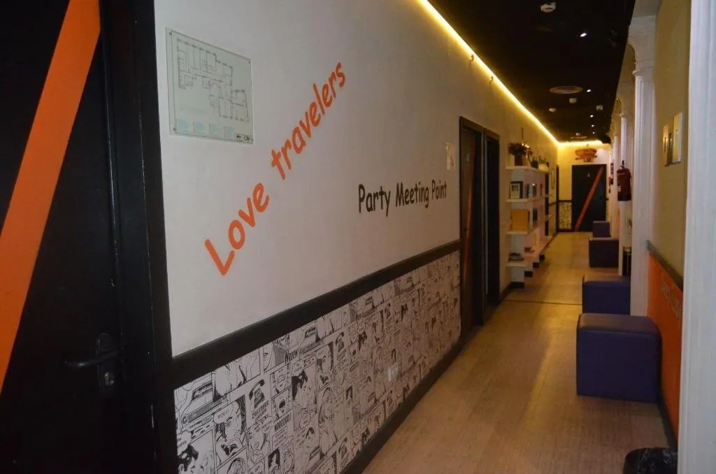 Lobby, Hostels Meetingpoint, Madrid