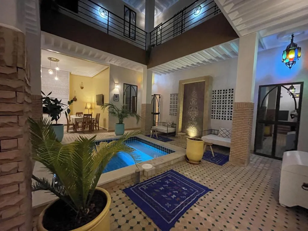 General view, Riad Samarine, Marrakech