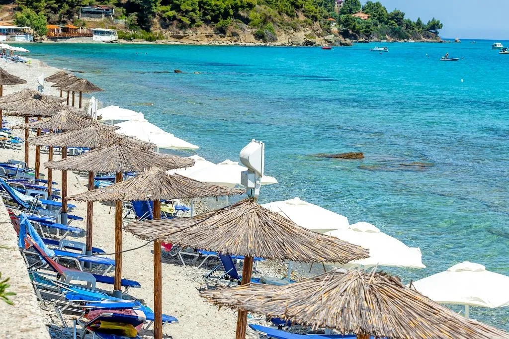Beach, Xenios Dolphin Beach Hotel, Halkidiki