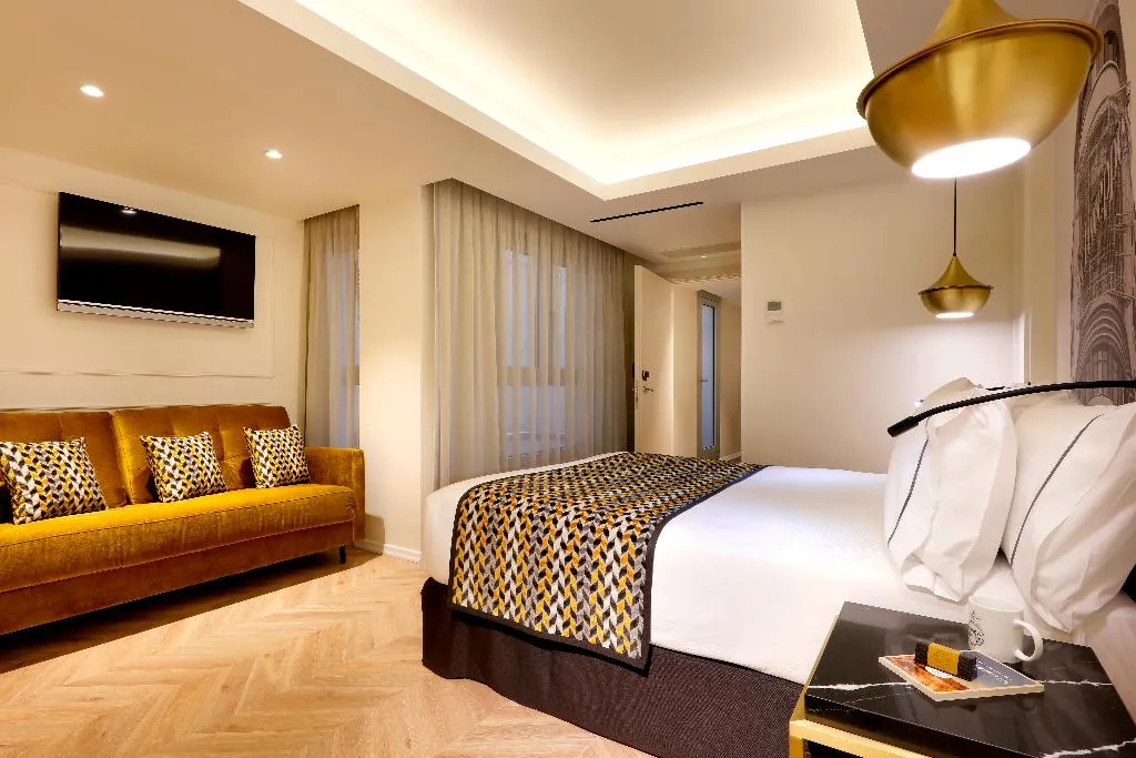 Double or Twin CONNECTING ROOM Room, Eurostars Madrid Gran Via, Madrid