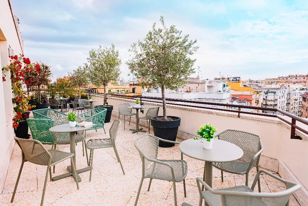 Terrace, Mercure Roma Piazza Bologna, Rome