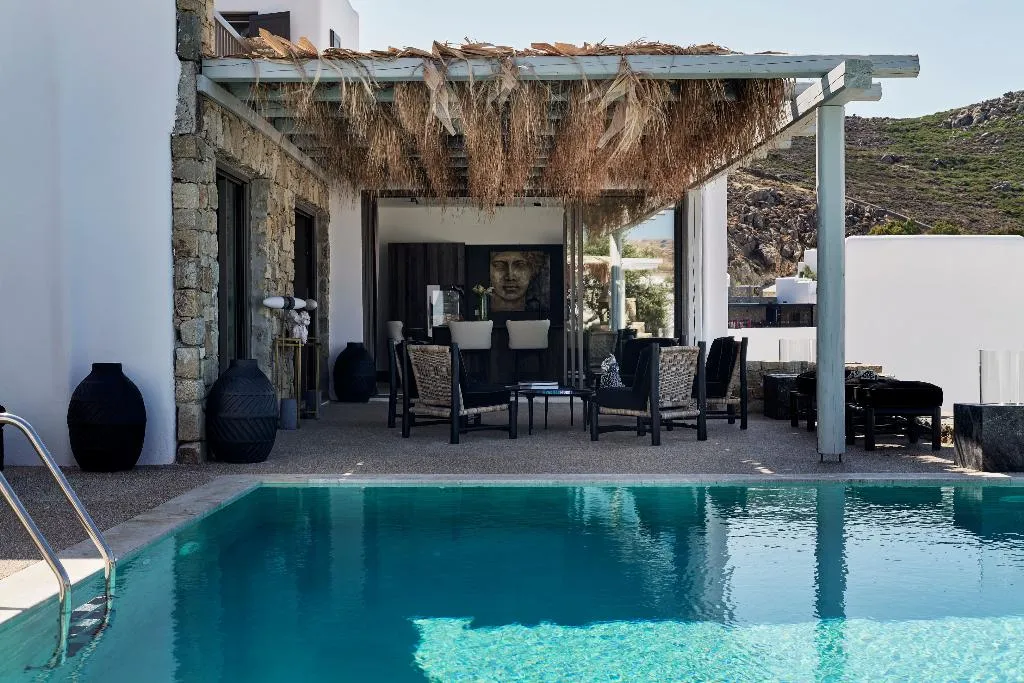 VILLA THREE BEDROOMS Room, Myconian Villa Collection Preferred Hotels, Mykonos