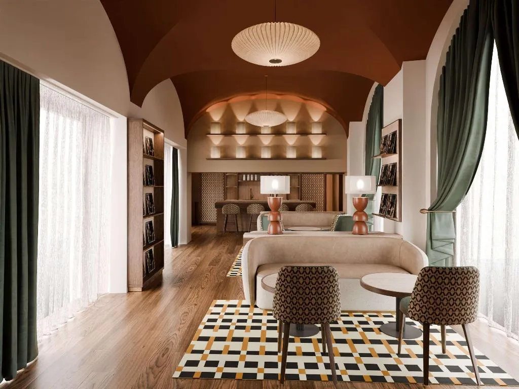 Lobby, Rosetta Hotel Perugia, Tapestry Collection, Perugia