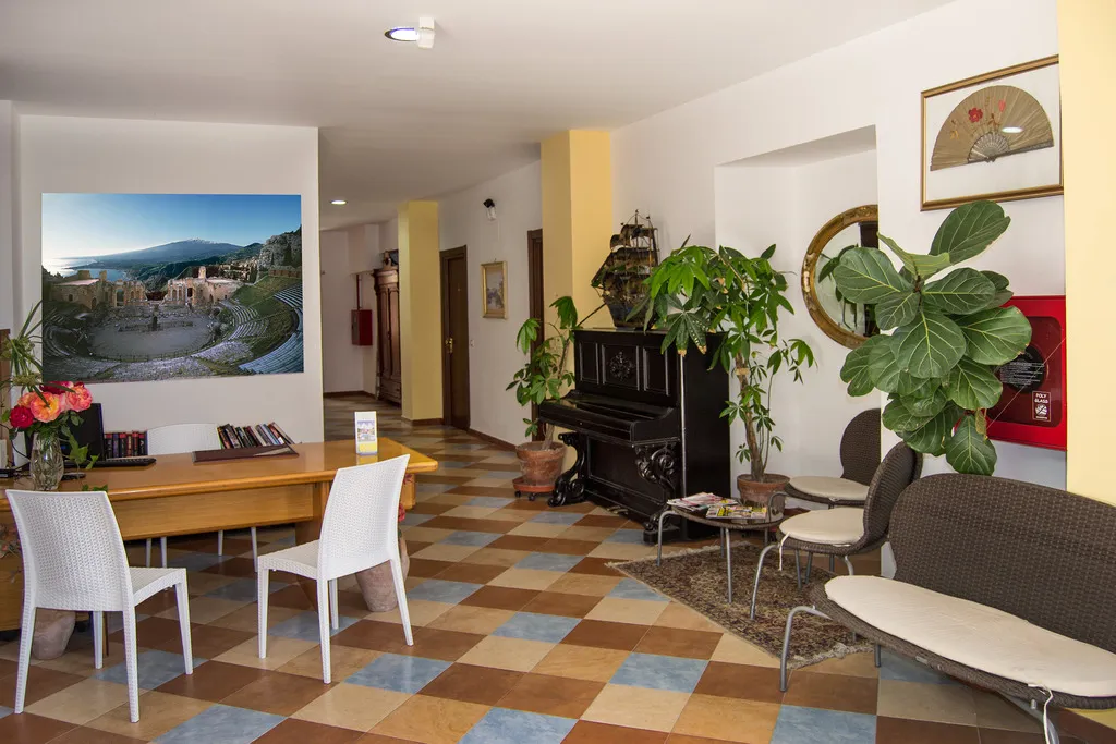 Lobby, Residence Villa Mare Taormina, Catania