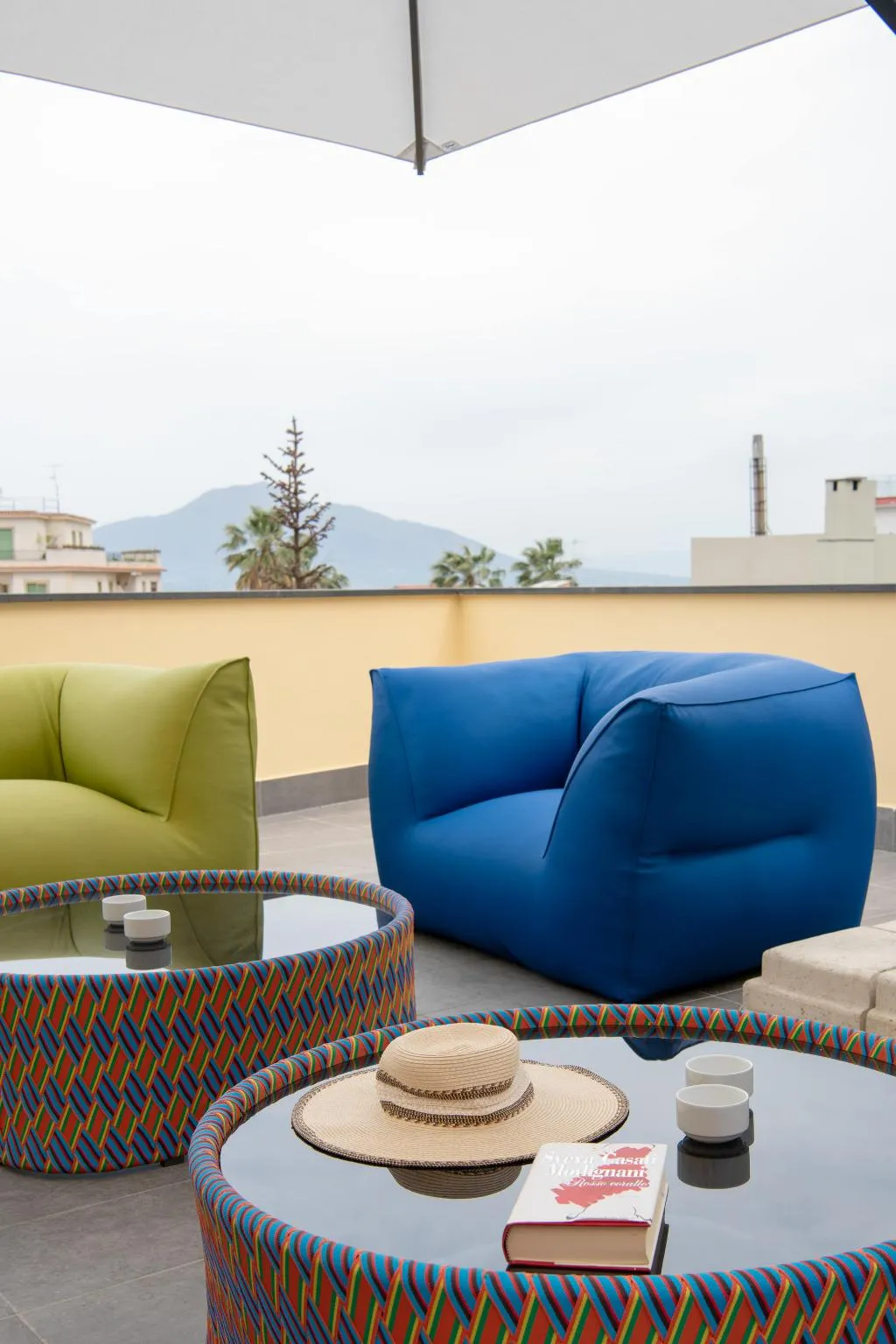Terrace, Don Giulio Luxury Rooms, Naples