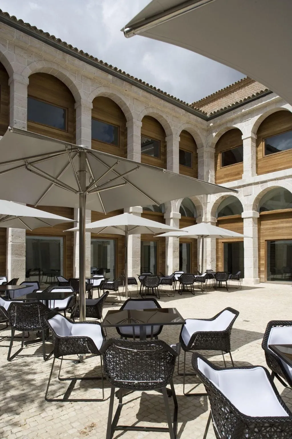 Terrace, Parador de Alcala de Henares, Madrid