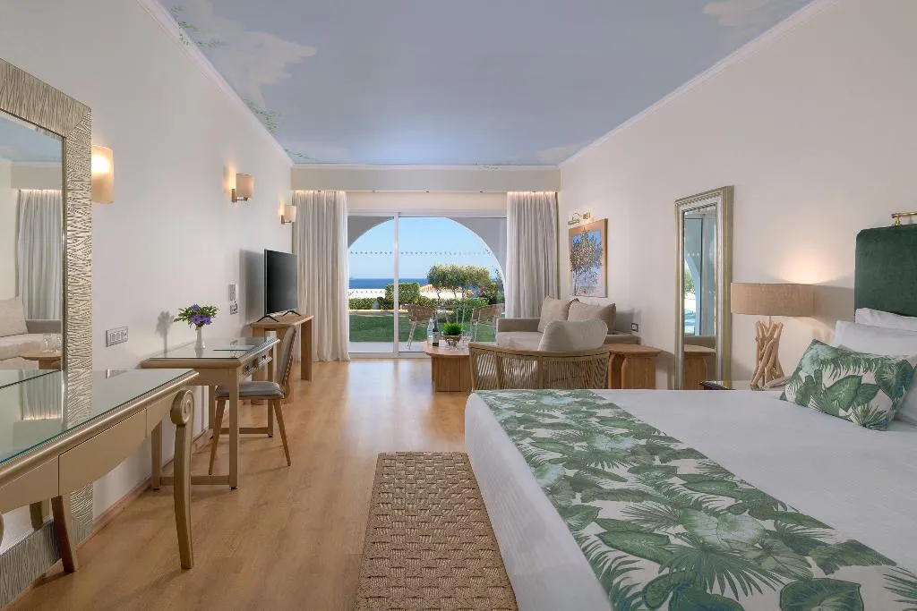 JUNIOR SUITE DELUXE SEA VIEW Room, Atrium Prestige Thalasso Spa Resort & Villas, Rhodes