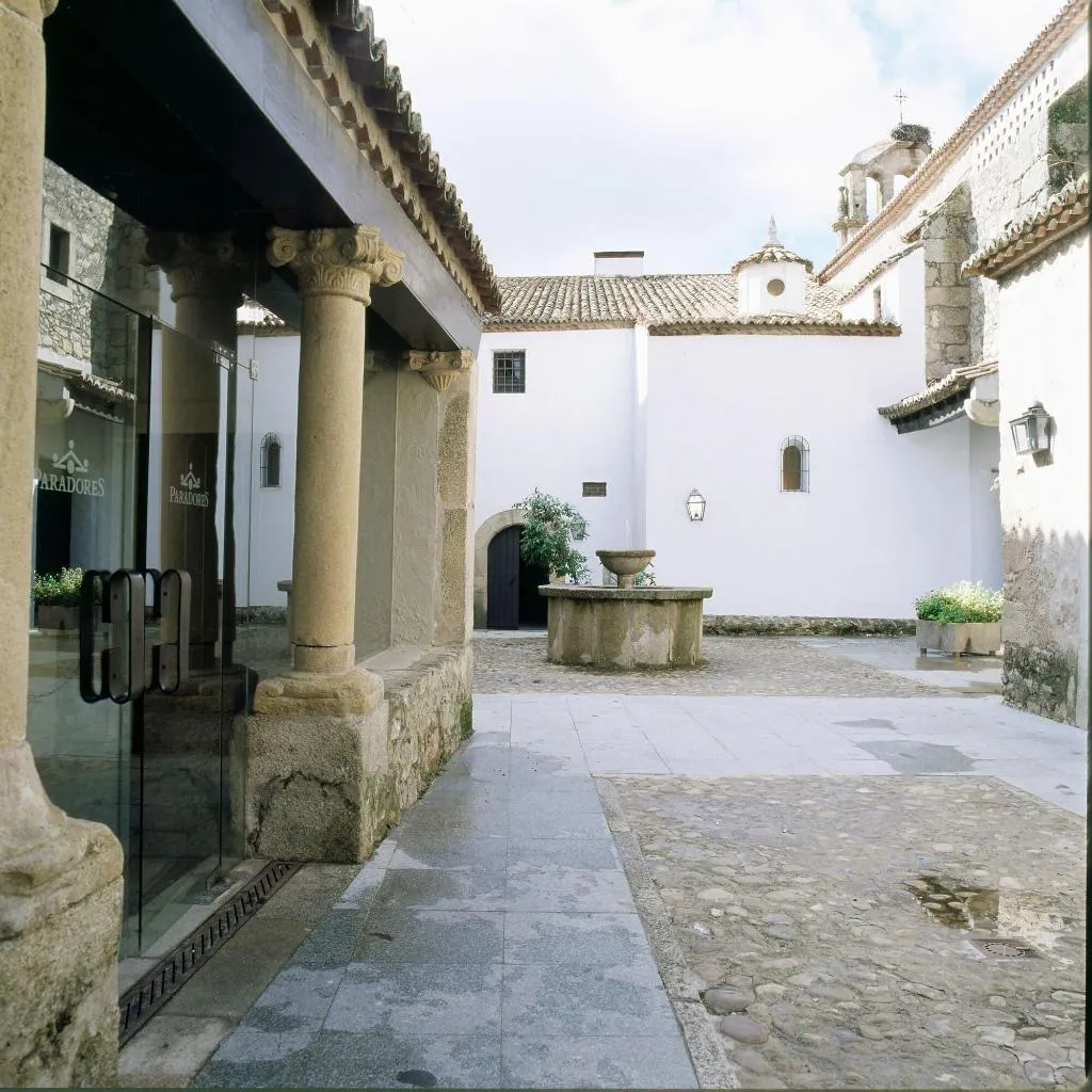 Terrace, Parador de Trujillo, Madrid
