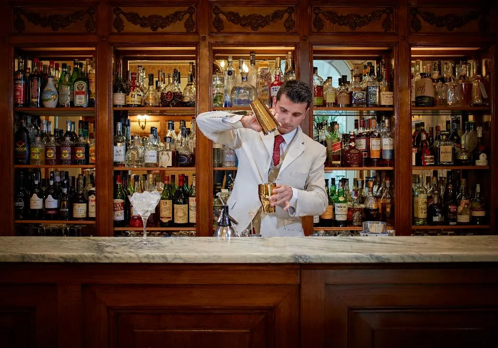 Bar, Grand Hotel Excelsior Vittoria Spa, Naples