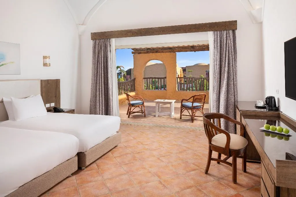 Double or Twin SUPERIOR GARDEN VIEW Room, Pickalbatros Villaggio Resort Portofino Marsa Alam, Red Sea Riviera