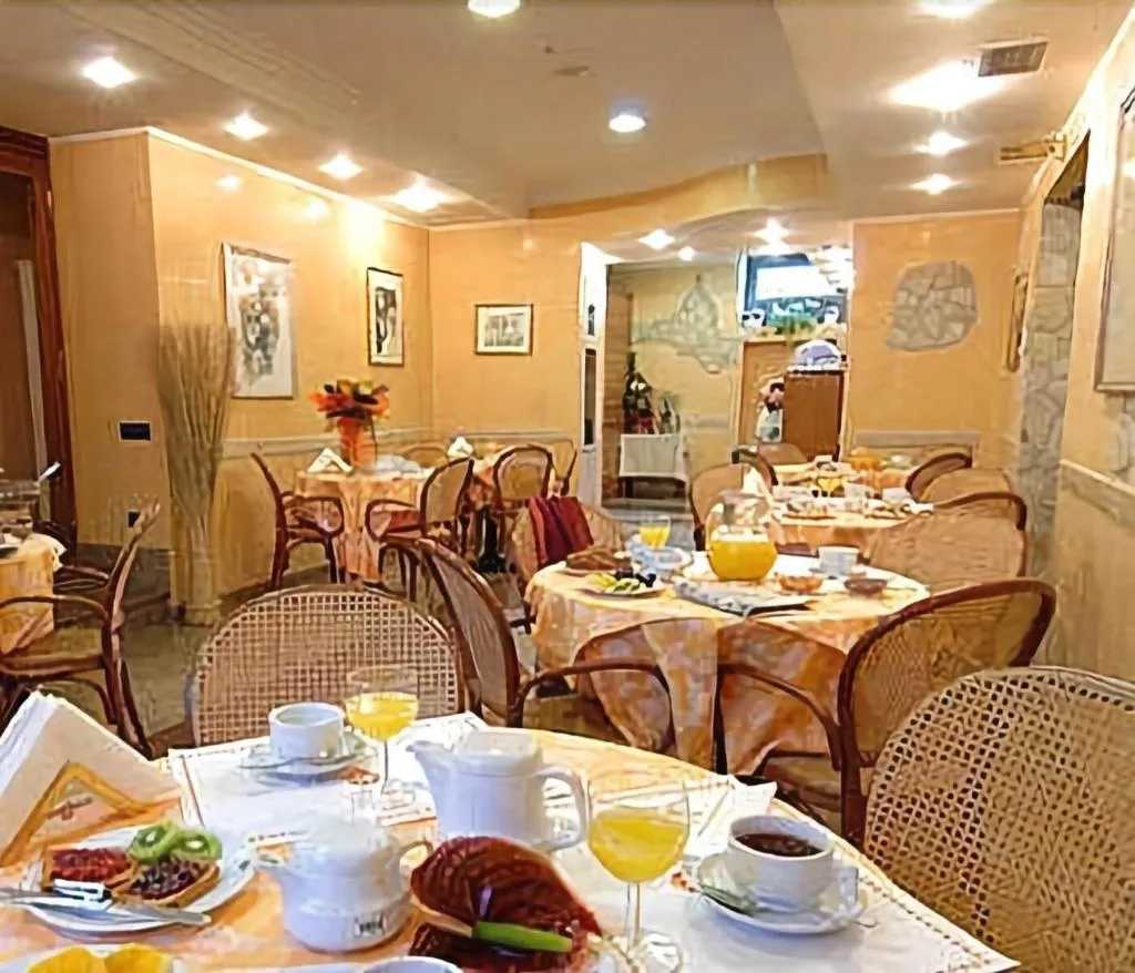 Restaurant, Hotel Aurora, Rome