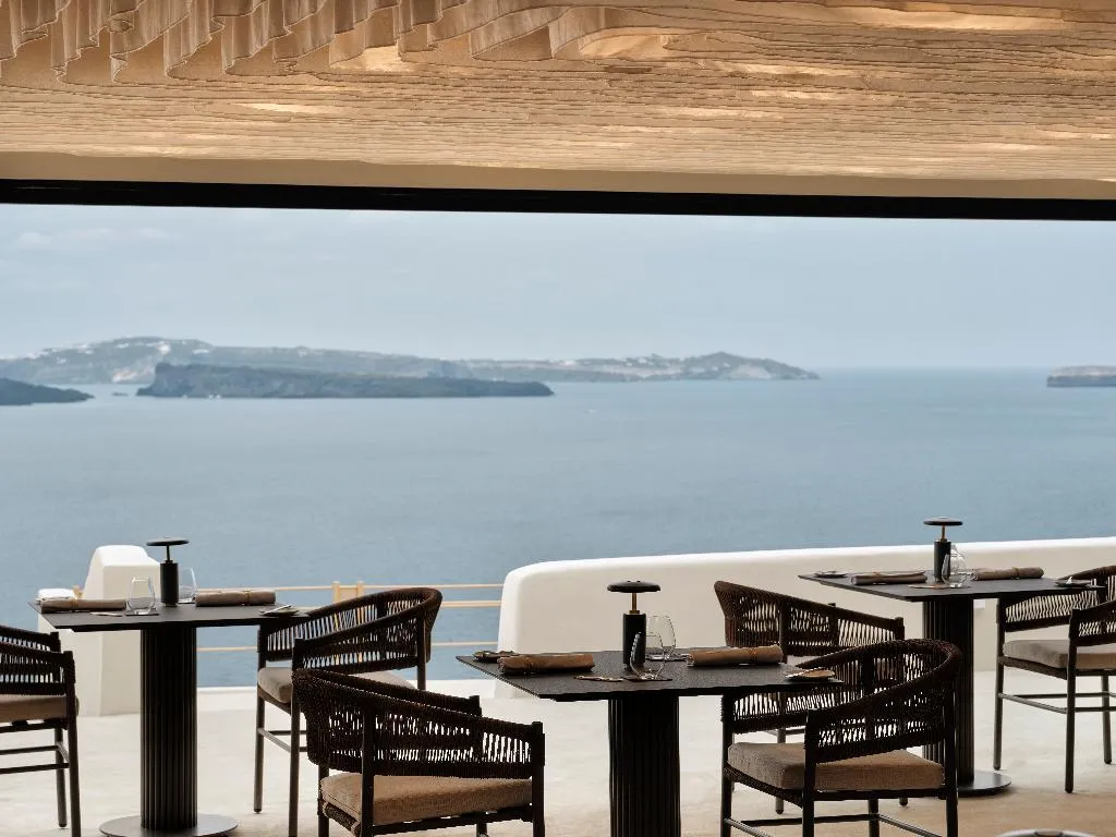 Restaurant, Andronis Boutique, Santorini