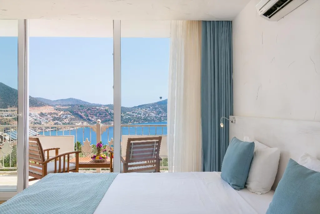DOUBLE SEA VIEW WITH PRIVATE POOL Room, Oasis Hotel Kalkan +16, Dalaman